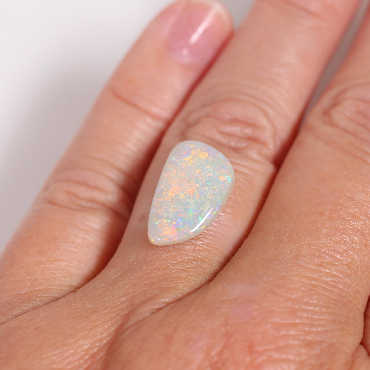 4.12ct Dark Opal - 10 x 16.4 x 4mm