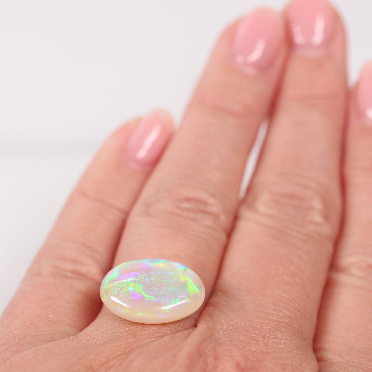 5.78ct Crystal Opal - 12 x 16 x 4.5mm