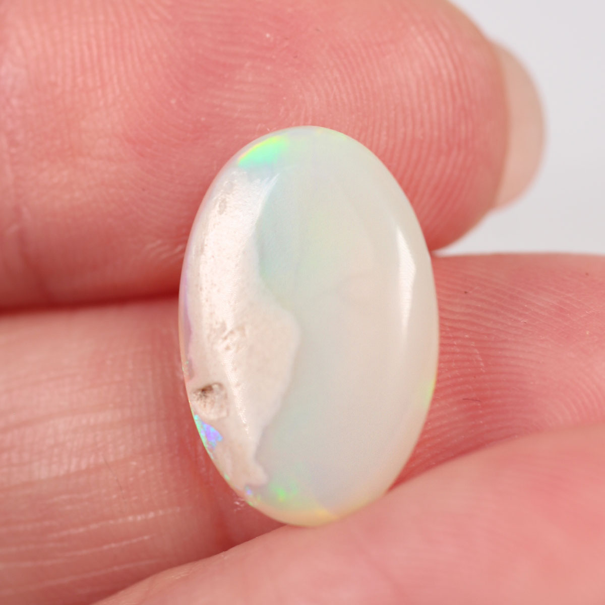 5.78ct Crystal Opal - 12 x 16 x 4.5mm