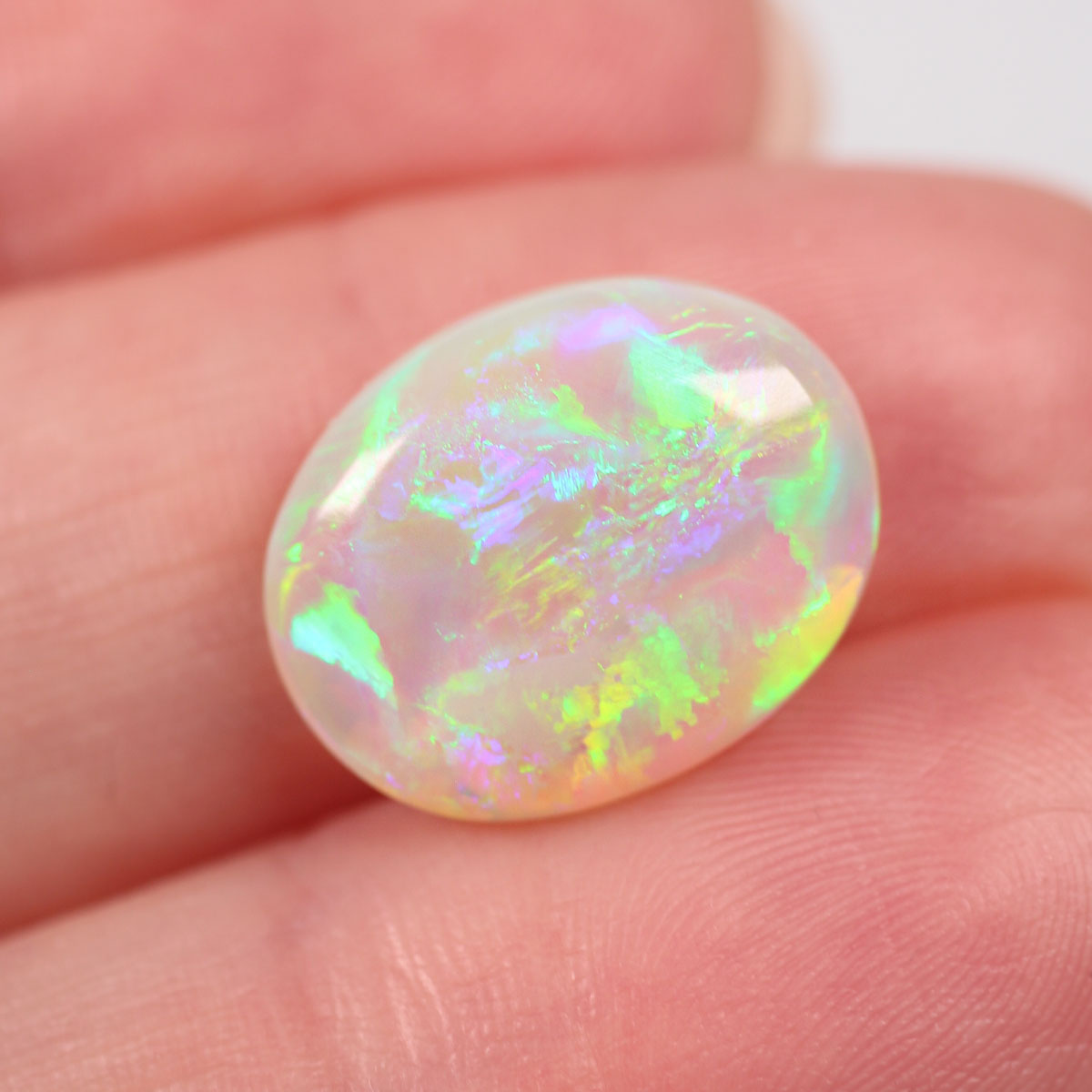 5.78ct Crystal Opal - 12 x 16 x 4.5mm