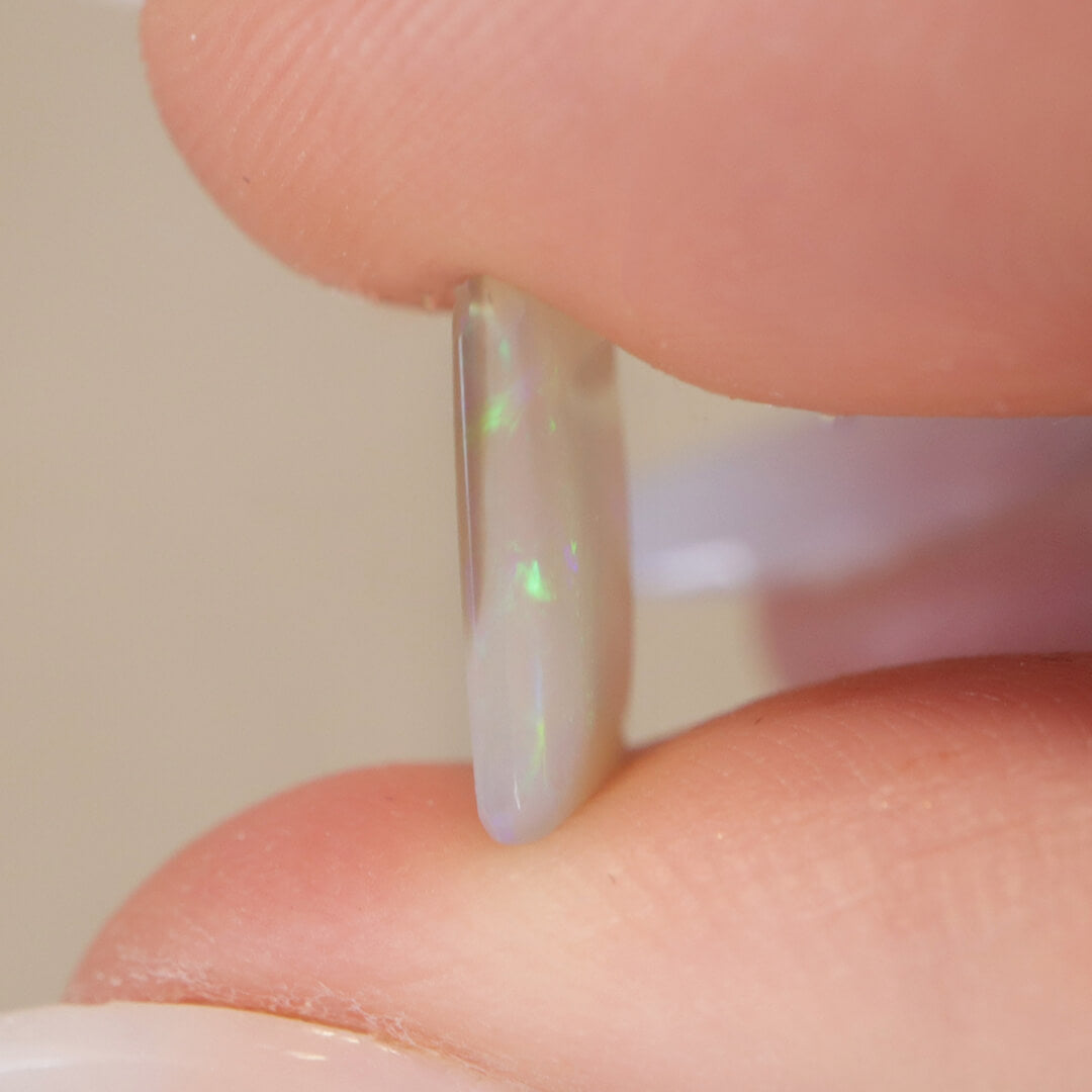1.75ct Dark Crystal Opal - 9 x 10.5 x 2.2 mm