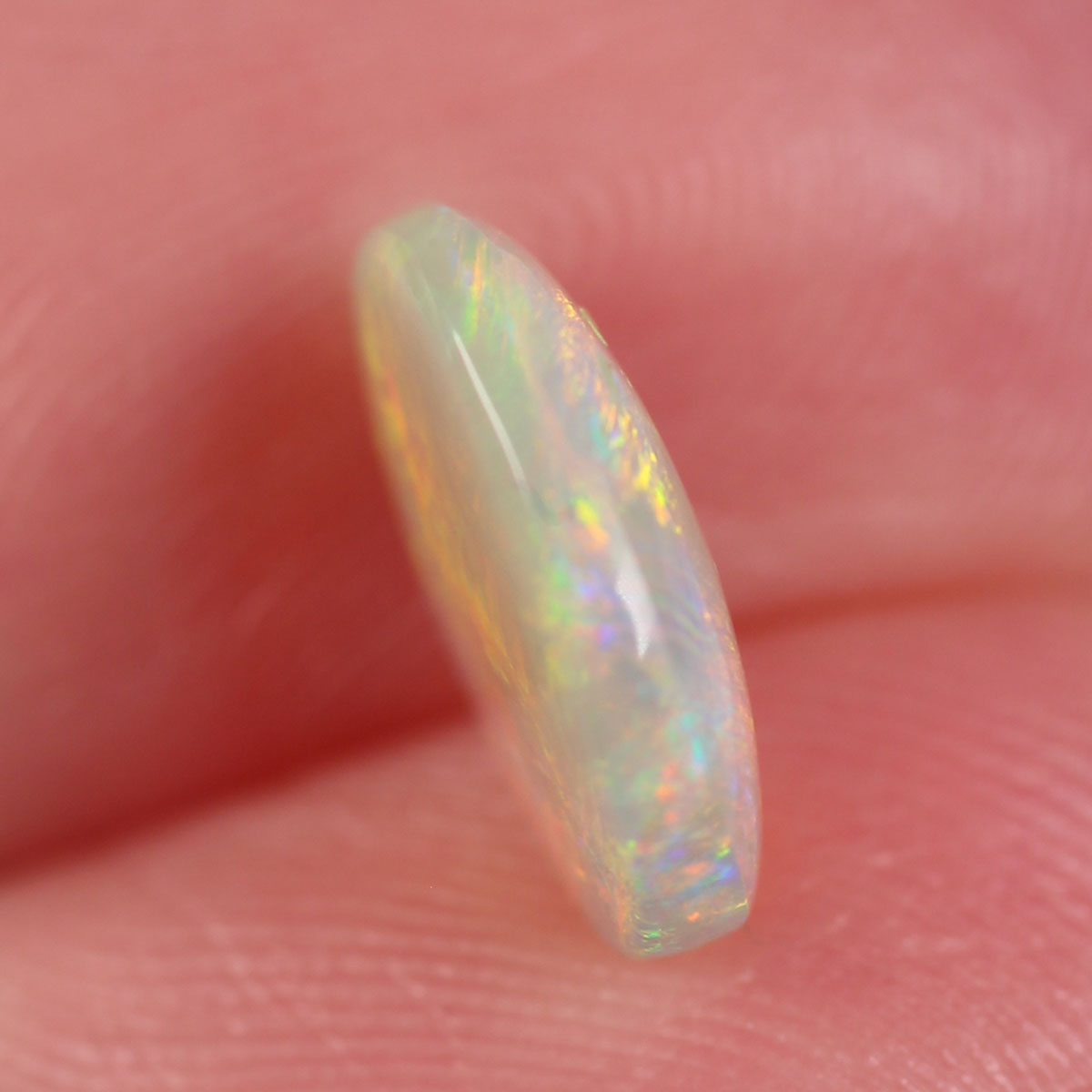 1.25 ct Double Sided Dark Crystal Opal - 7 x 9.5 x 3mm