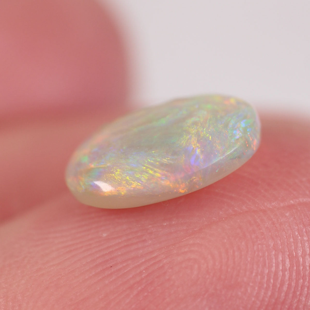 1.25 ct Double Sided Dark Crystal Opal - 7 x 9.5 x 3mm