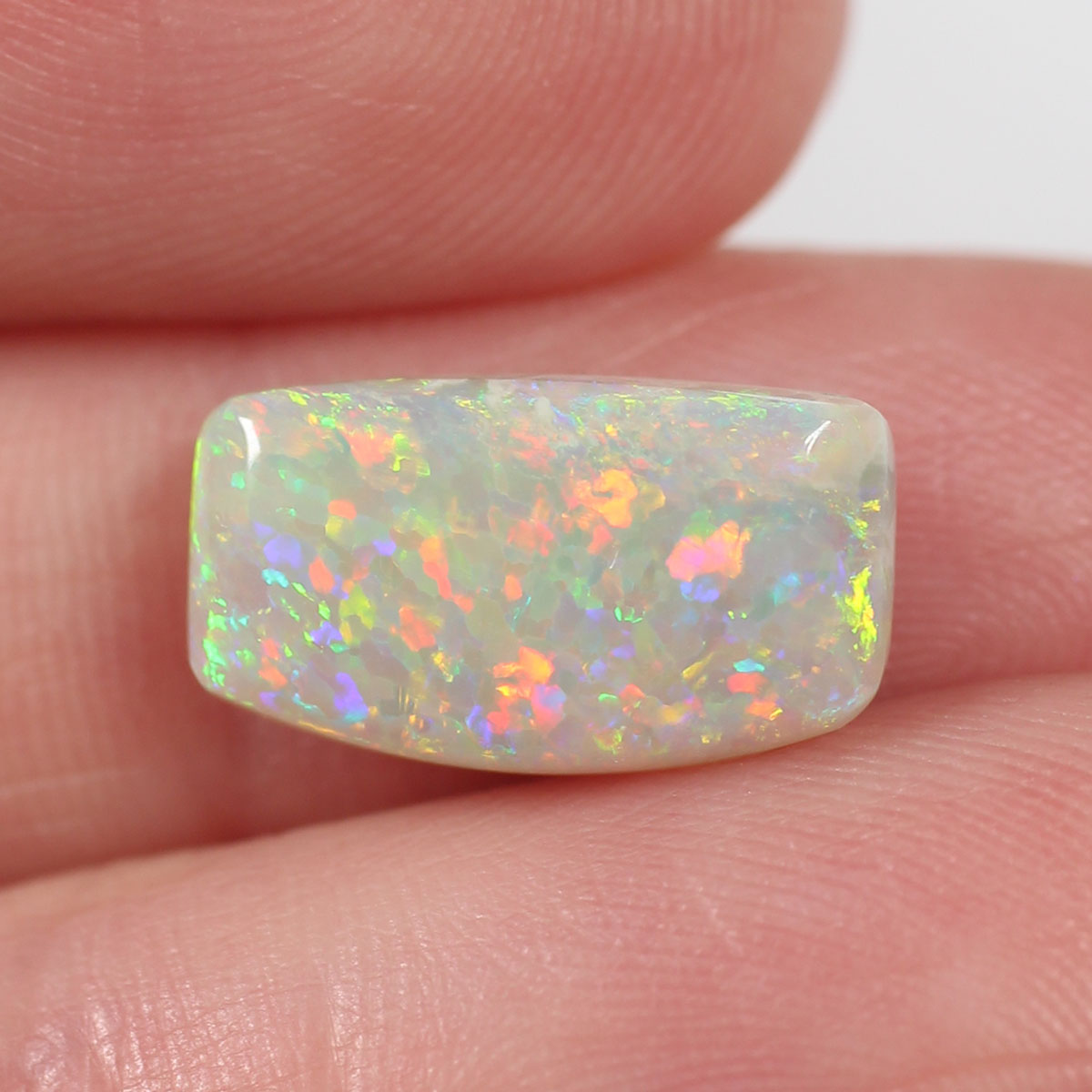 3.4 ct Dark Opal - 8 x 14 x 4mm
