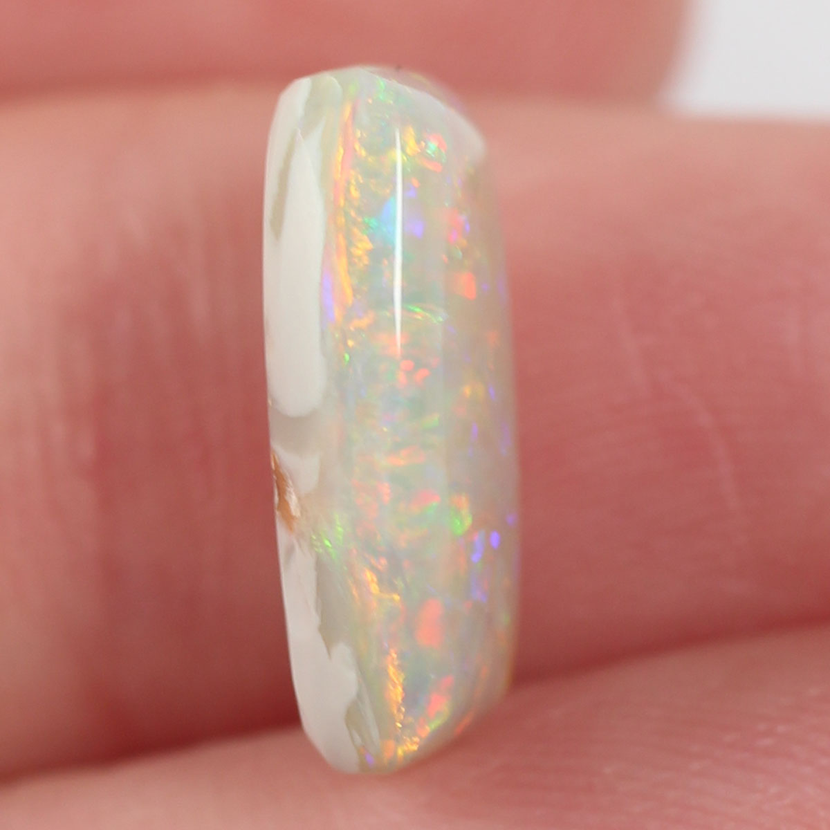 3.4 ct Dark Opal - 8 x 14 x 4mm