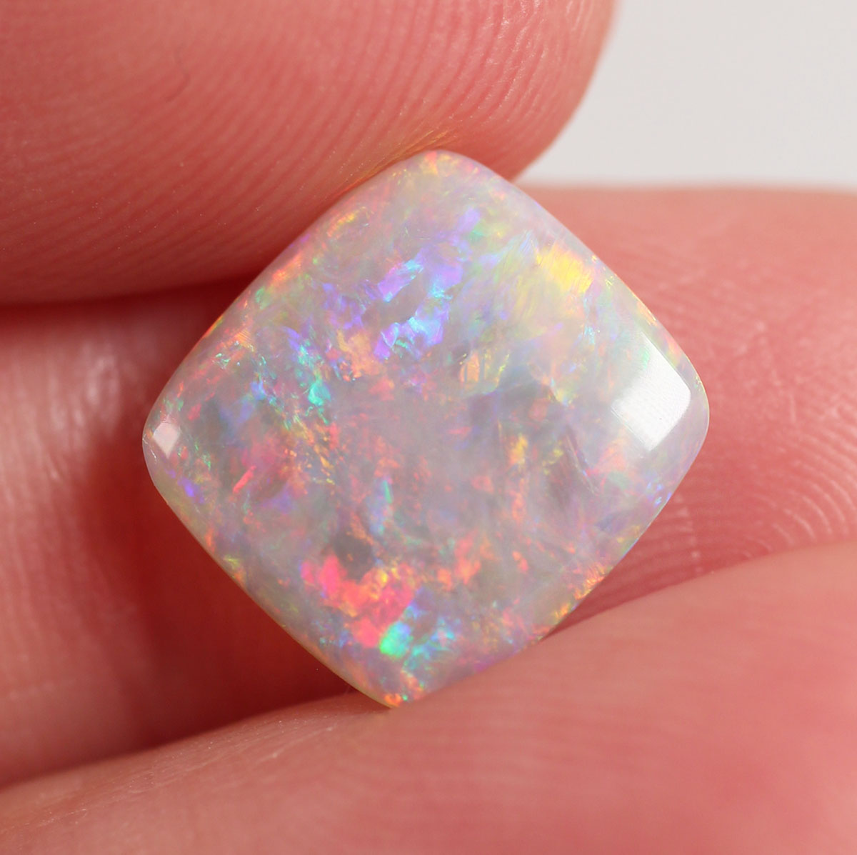 2.33ct Dark Opal - 10.4 x 11 x 2.7 mm