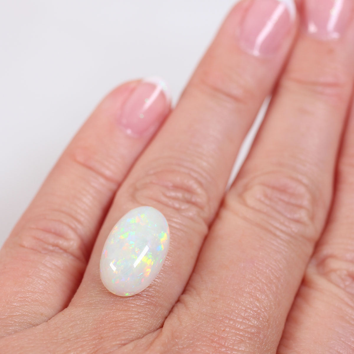 6.33ct Light Opal - 10 x 17 x 6mm