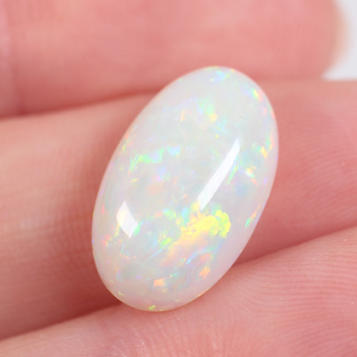 6.33ct Light Opal - 10 x 17 x 6mm