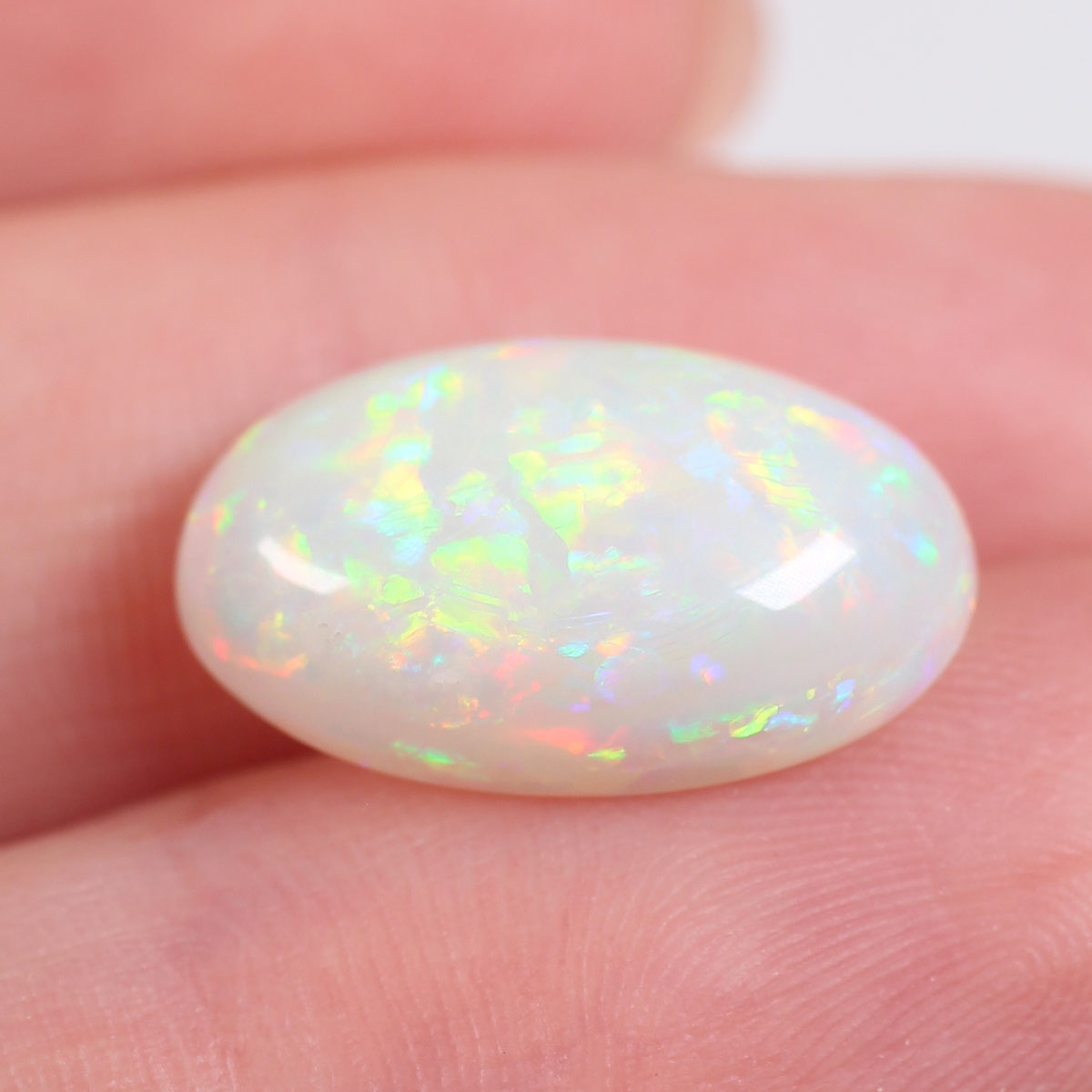 6.33ct Light Opal - 10 x 17 x 6mm