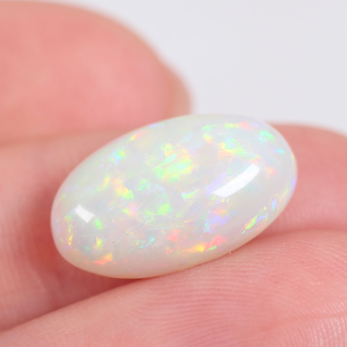 6.33ct Light Opal - 10 x 17 x 6mm