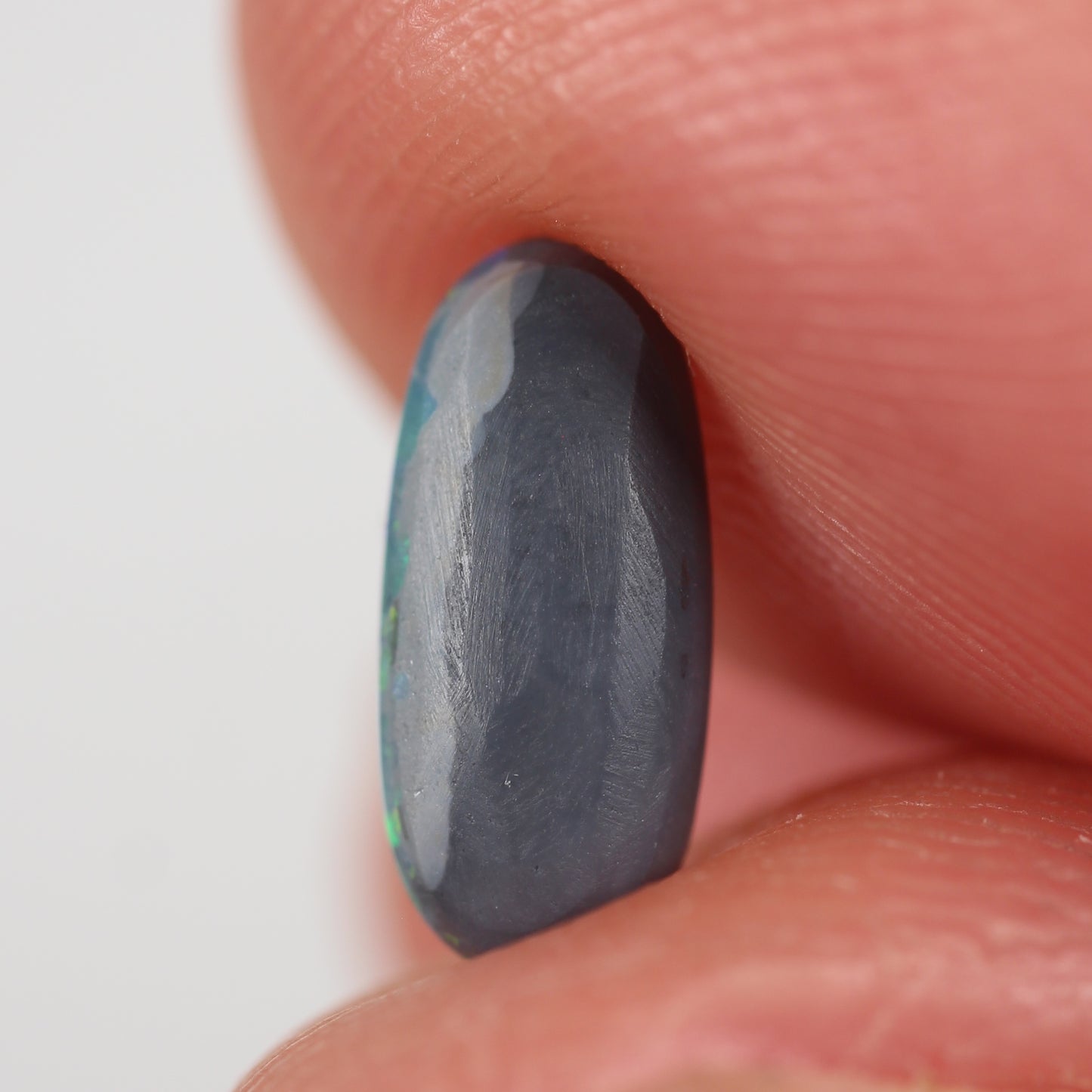 0.82ct Black Opal - 4.5 x 10 x 3mm