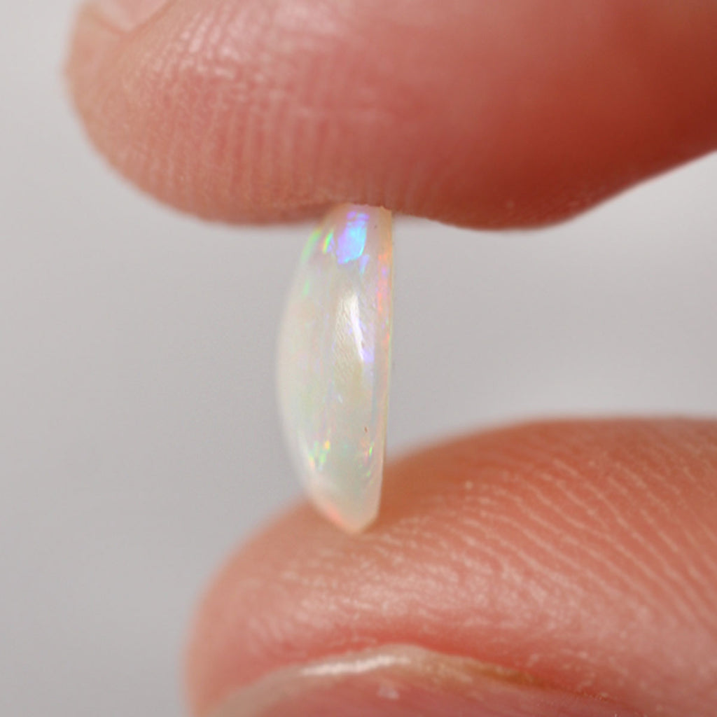 Further detail of light opal from Coober Pedy