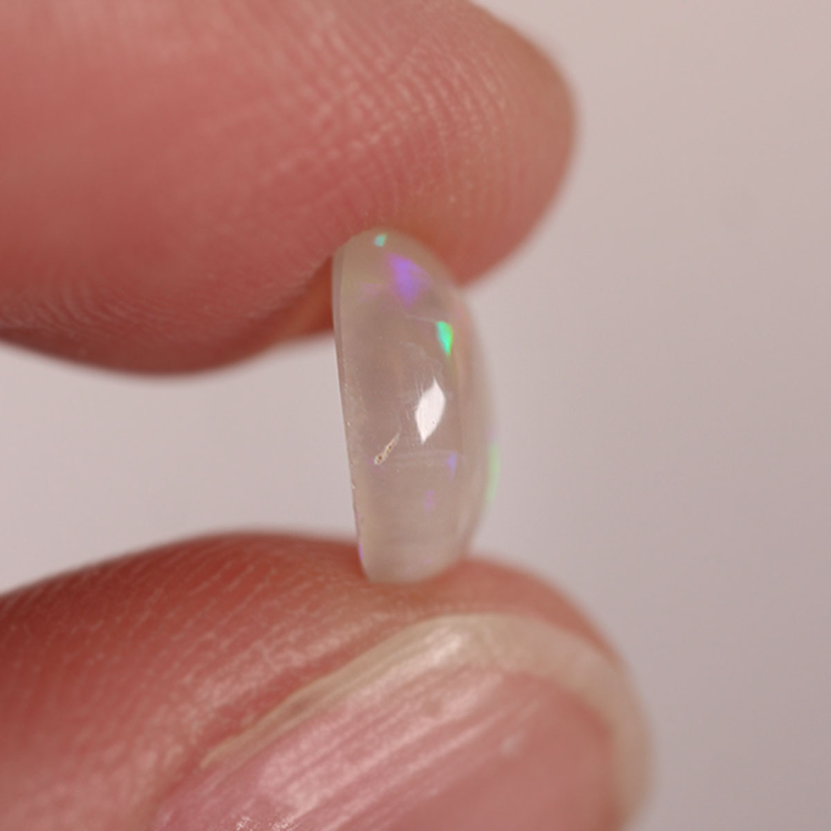 Lightning Ridge Crystal 1.25ct Natural Solid Subdued Blue Purple Galaxy