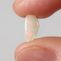 Green-pink light opal 0.76ct natural solid Australian opal from Lightning Ridge