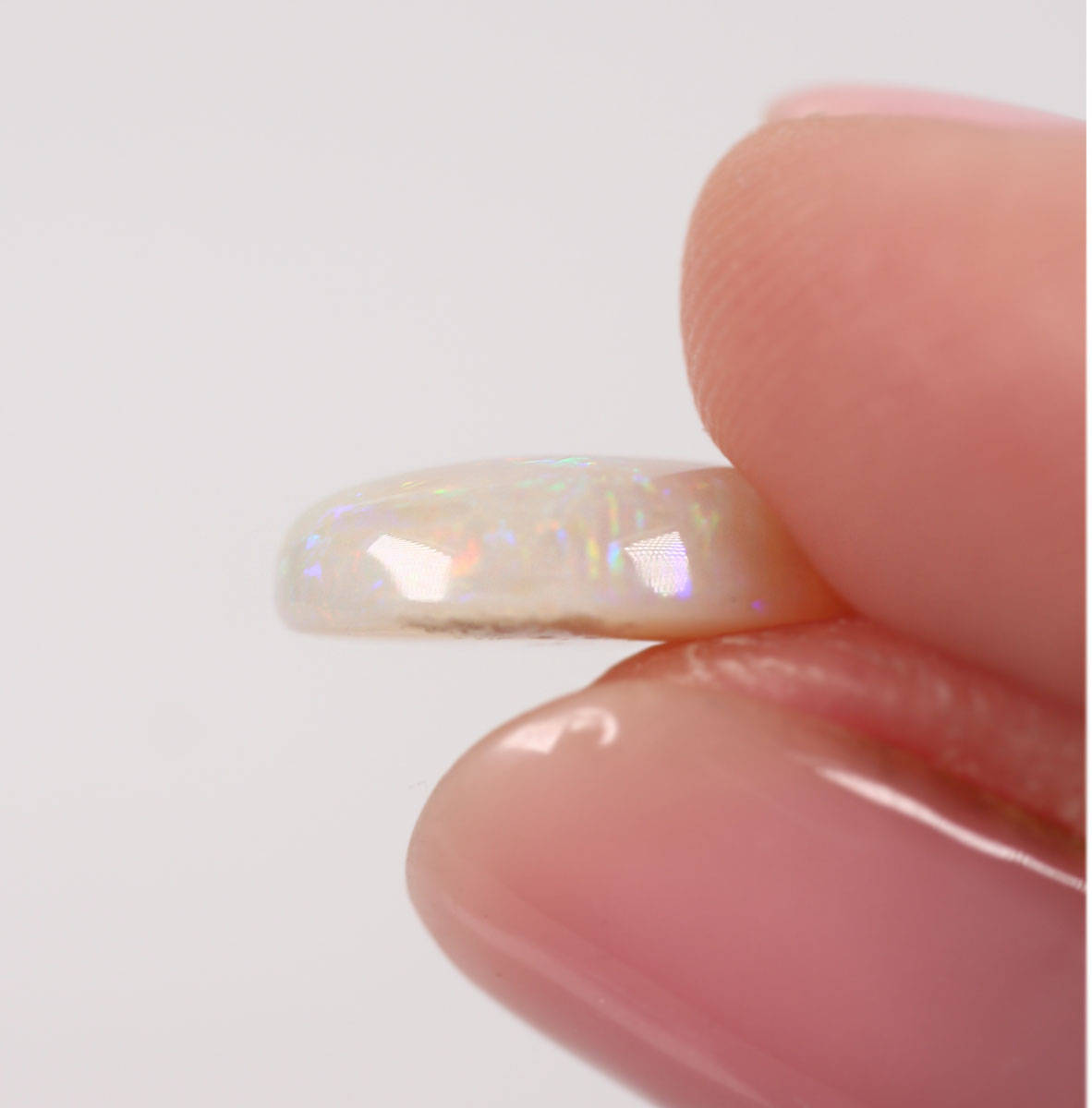 3.87ct Light Opal - 10.6 x 13.3 x 4.1mm