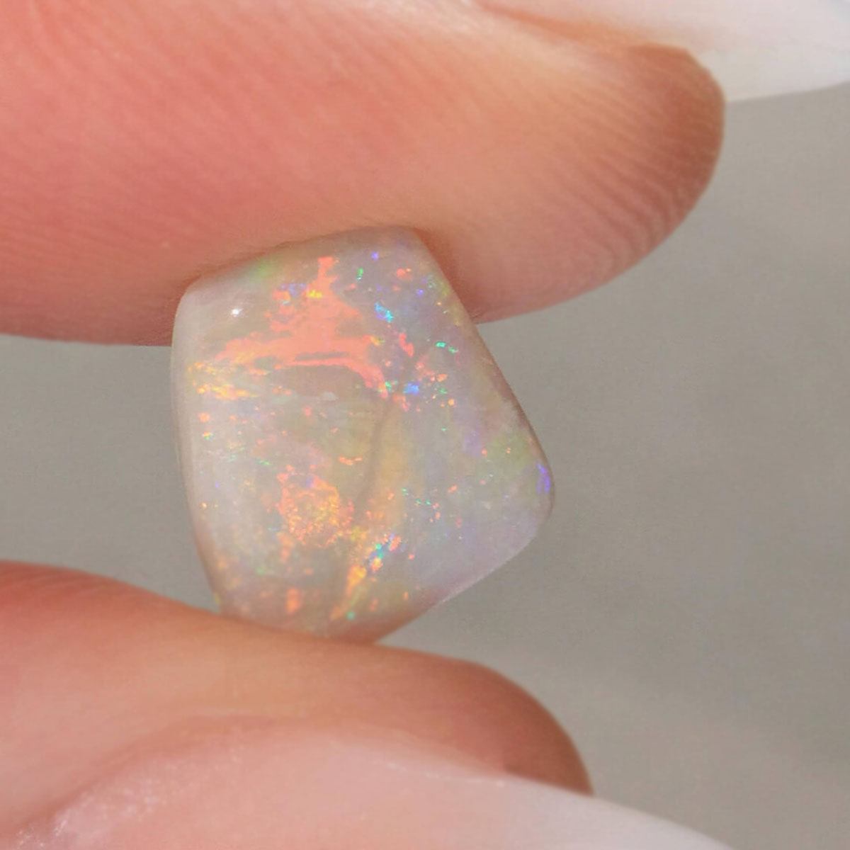 1.30ct Light Opal - 8.7 x 10.9 x 1.9mm