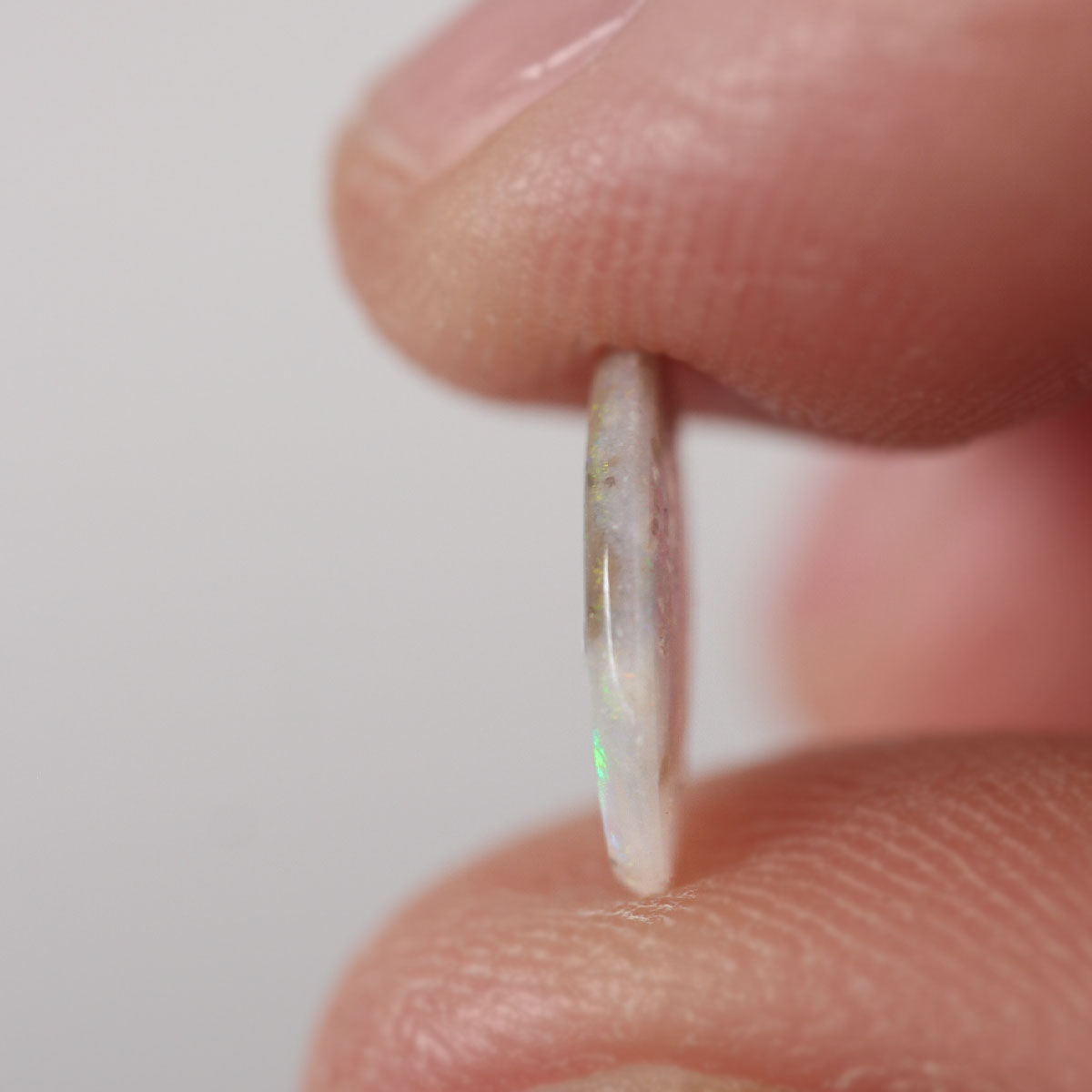 0.9ct Dark Opal - 7.5 x 10.3 x 1.7mm