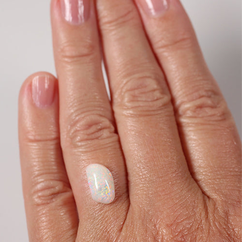 2.20ct Light Opal - 7.2 x 11.8 x 4.1mm