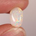 Coober Pedy Light Opal 1.64ct Natural Solid Bright Green Orange Floral