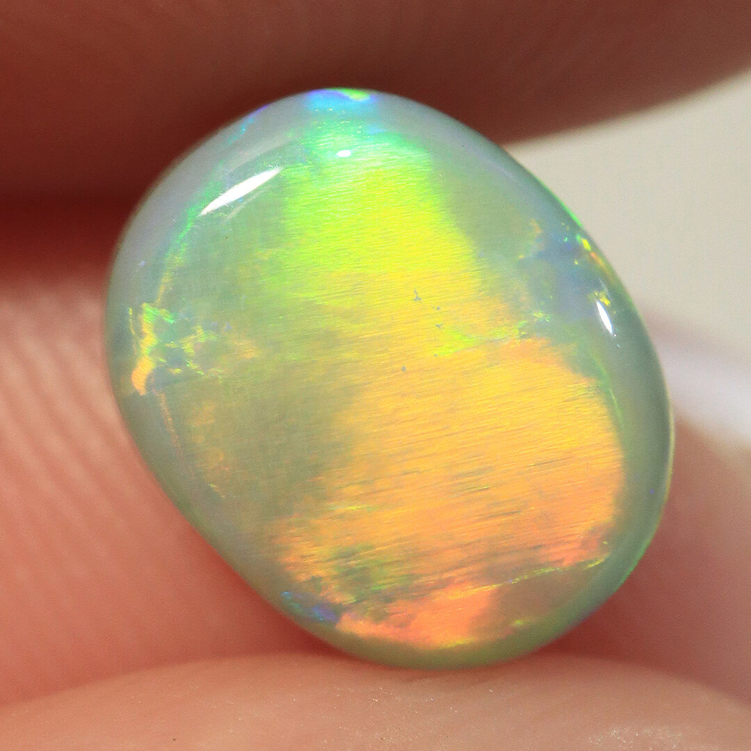 1.77ct Dark Opal - 7 x 9 x 4mm