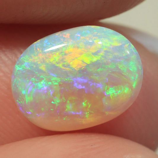 1.09ct Dark Crystal Opal - 8 x 10 x 2mm