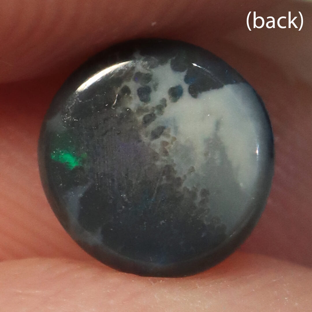0.75ct Black Opal - 6 x 6 x 3mm