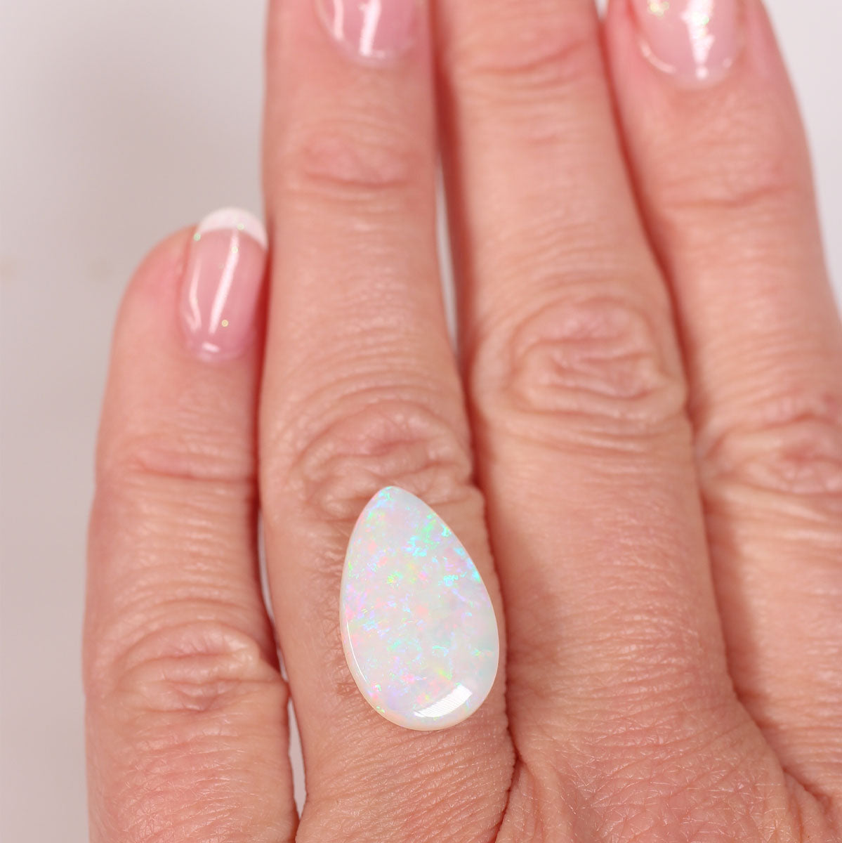 4.63ct Light Opal - 12 x 19 x 3.4mm