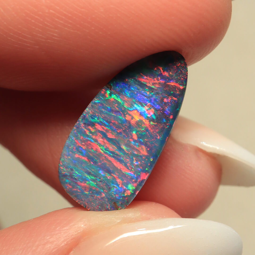 5.18ct Boulder Opal - 8.5 x 17.5 x 4.5mm