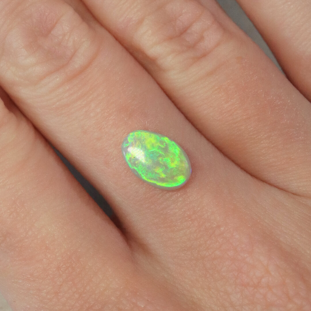 1.15ct Dark Opal - 7 x 10.5 x 2.5mm