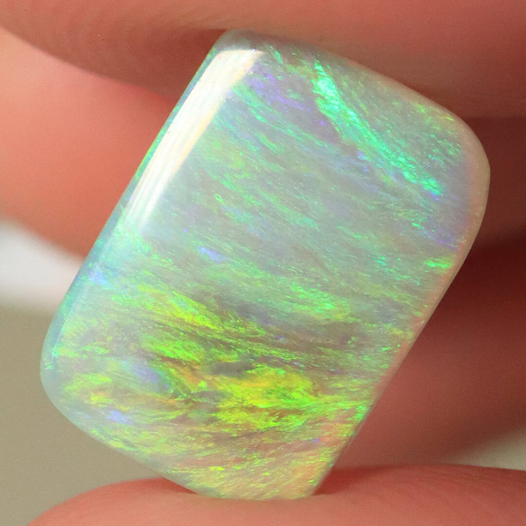 1.50ct Dark Crystal Opal - 8 x 11.5 x 2mm