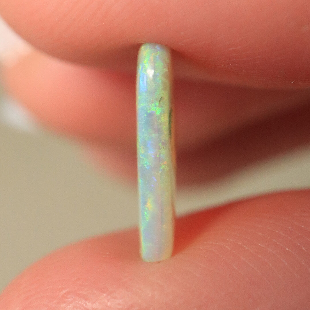 1.50ct Dark Crystal Opal - 8 x 11.5 x 2mm