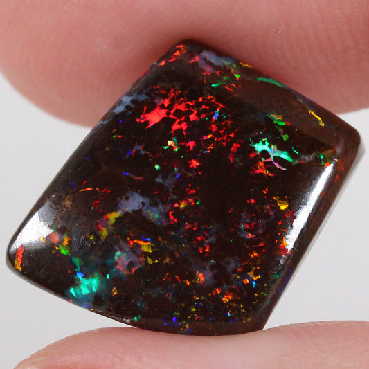 10.95ct Boulder Opal - 14 x 16.5 x 4.5mm