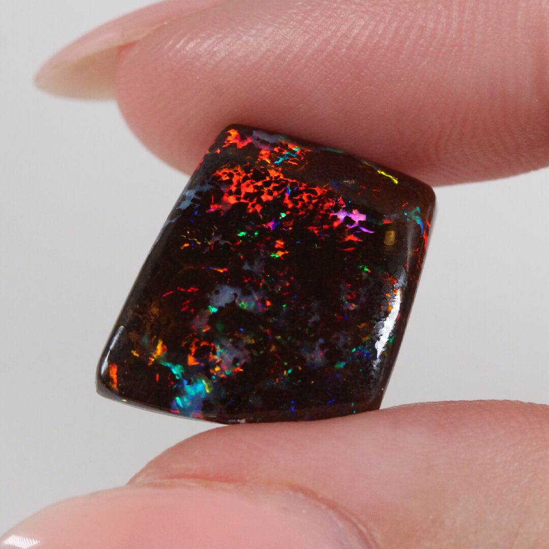 10.95ct Boulder Opal - 14 x 16.5 x 4.5mm