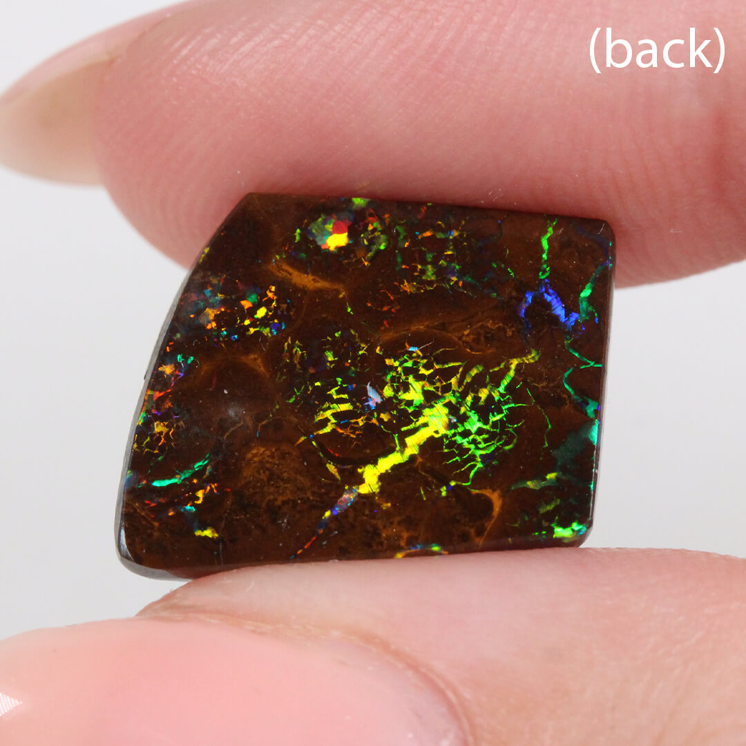 10.95ct Boulder Opal - 14 x 16.5 x 4.5mm