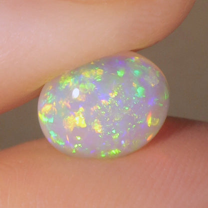 1.95ct Dark Crystal Opal - 8.5 x 10 x 4mm