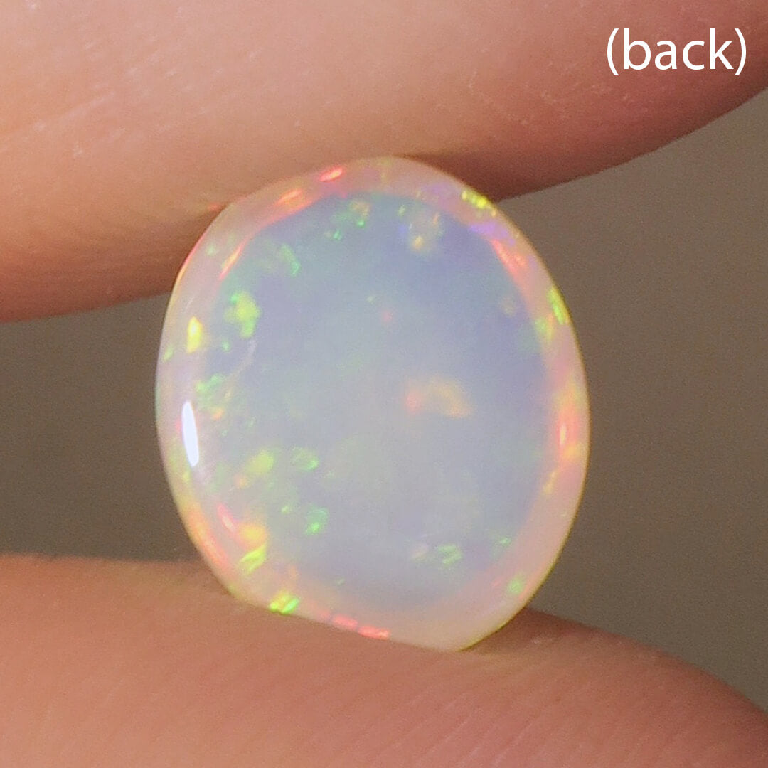 1.95ct Dark Crystal Opal - 8.5 x 10 x 4mm