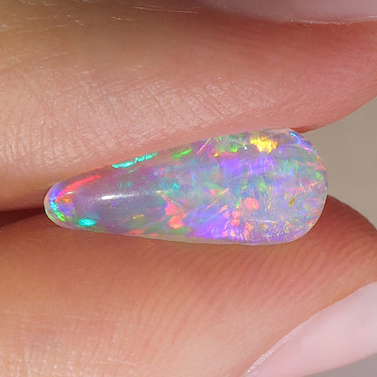 1.00ct Dark Crystal Opal - 7 x 15 x 2mm