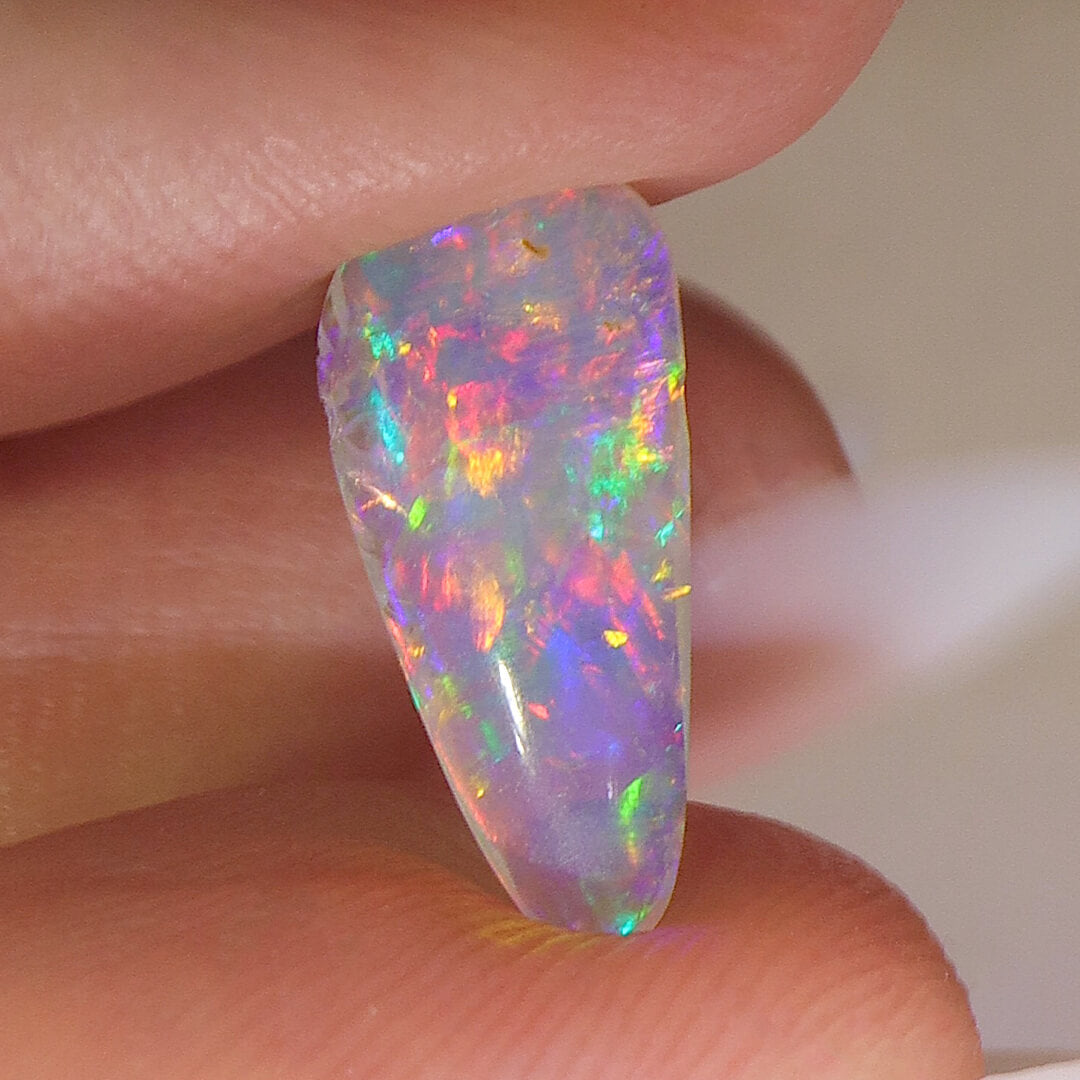 1.00ct Dark Crystal Opal - 7 x 15 x 2mm