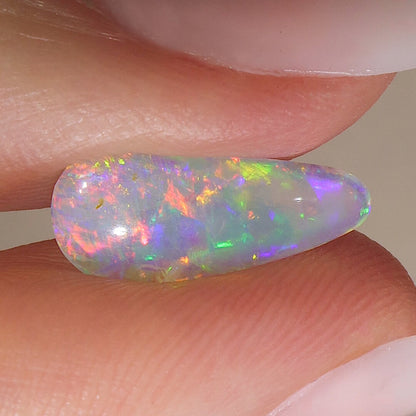 1.00ct Dark Crystal Opal - 7 x 15 x 2mm