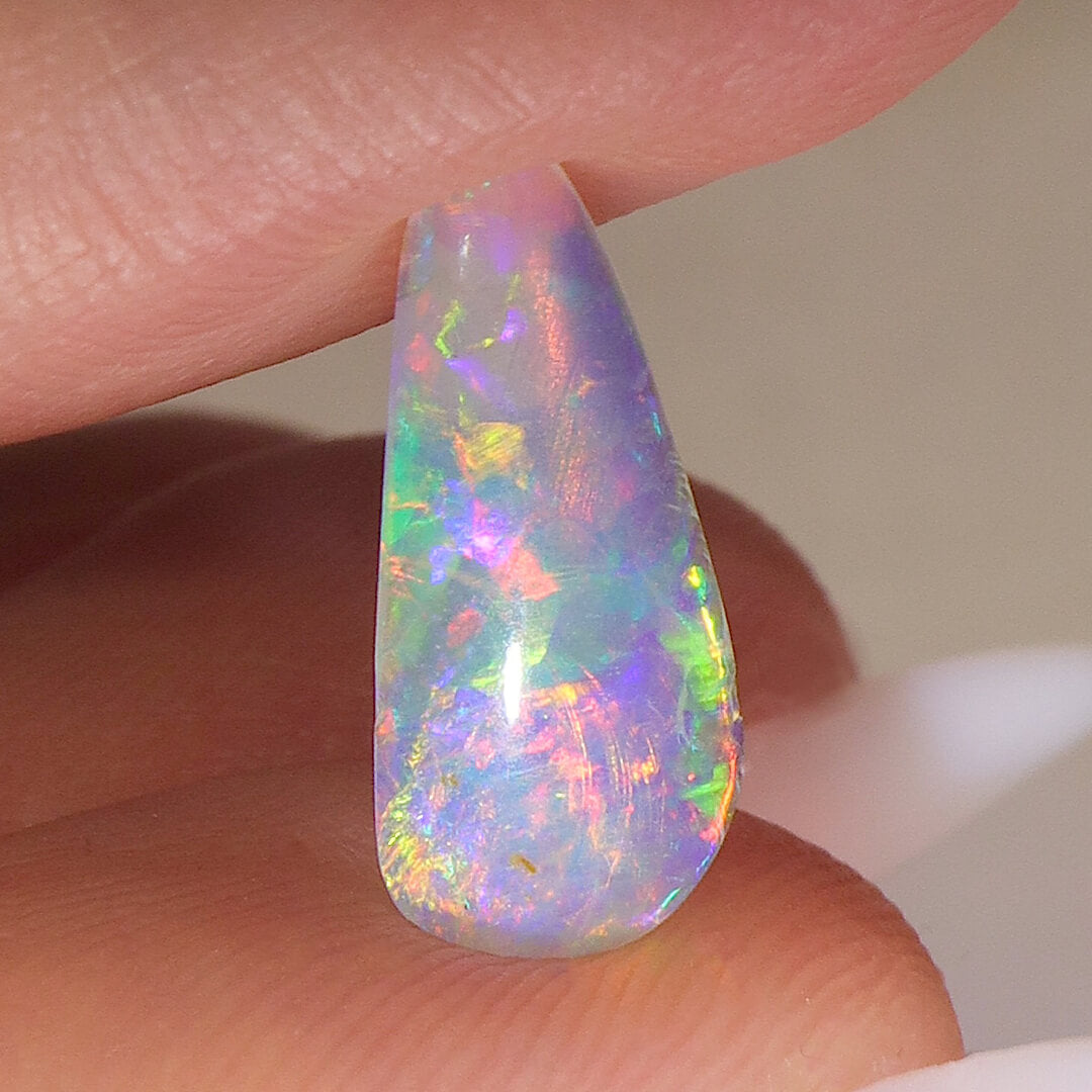 1.00ct Dark Crystal Opal - 7 x 15 x 2mm