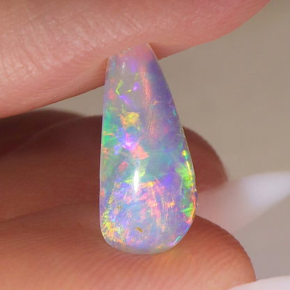 1.00ct Dark Crystal Opal - 7 x 15 x 2mm