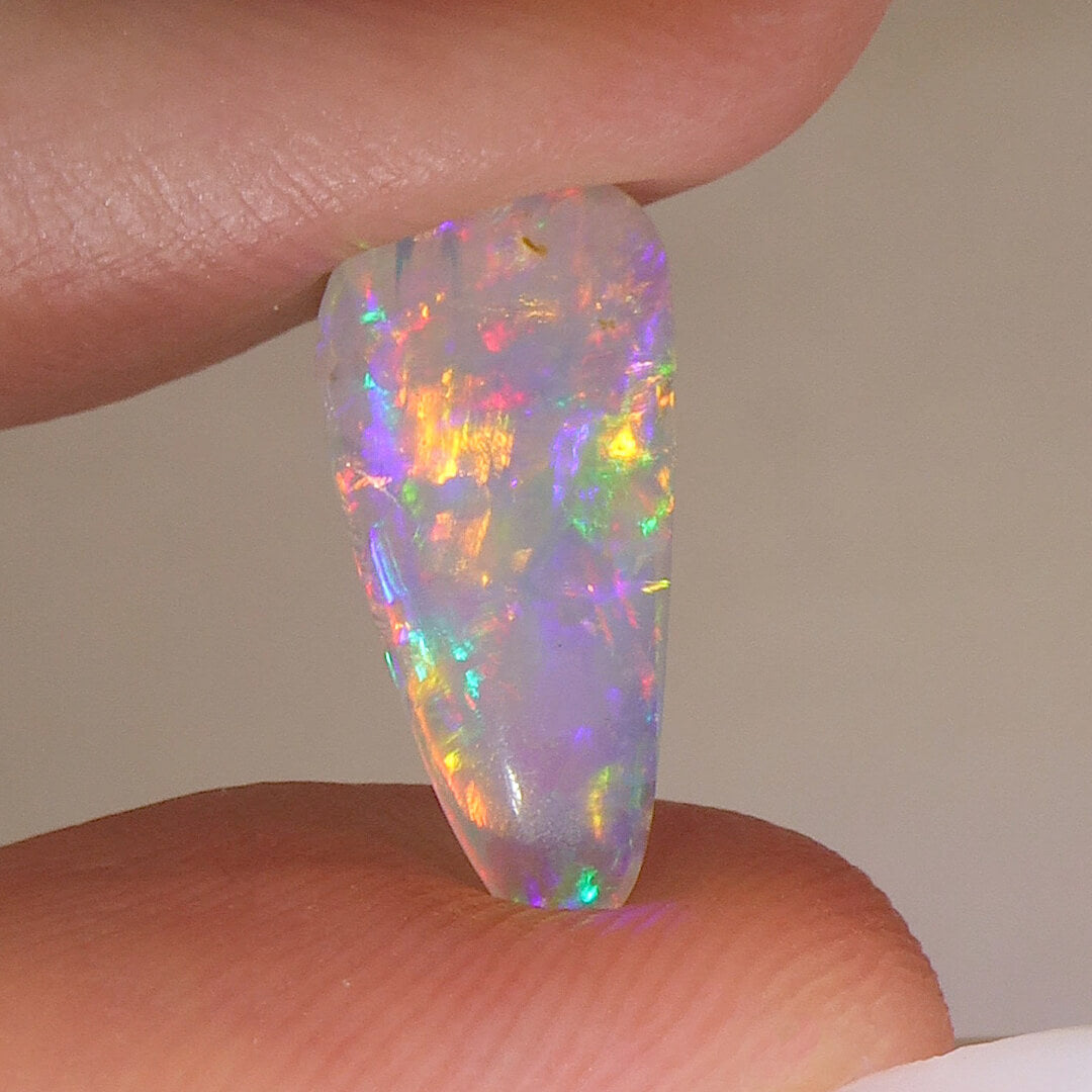 1.00ct Dark Crystal Opal - 7 x 15 x 2mm