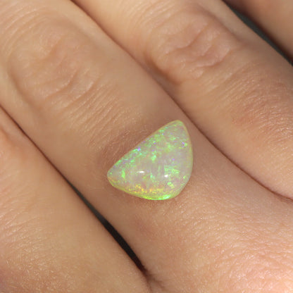 3.40ct Dark Crystal Opal - 8 x 12 x 5.5mm