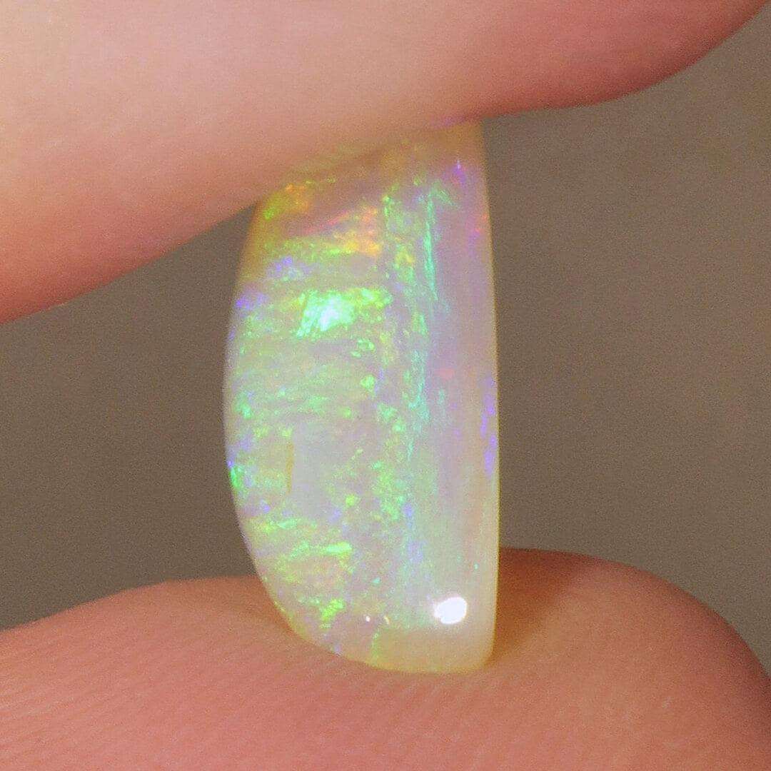 3.40ct Dark Crystal Opal - 8 x 12 x 5.5mm