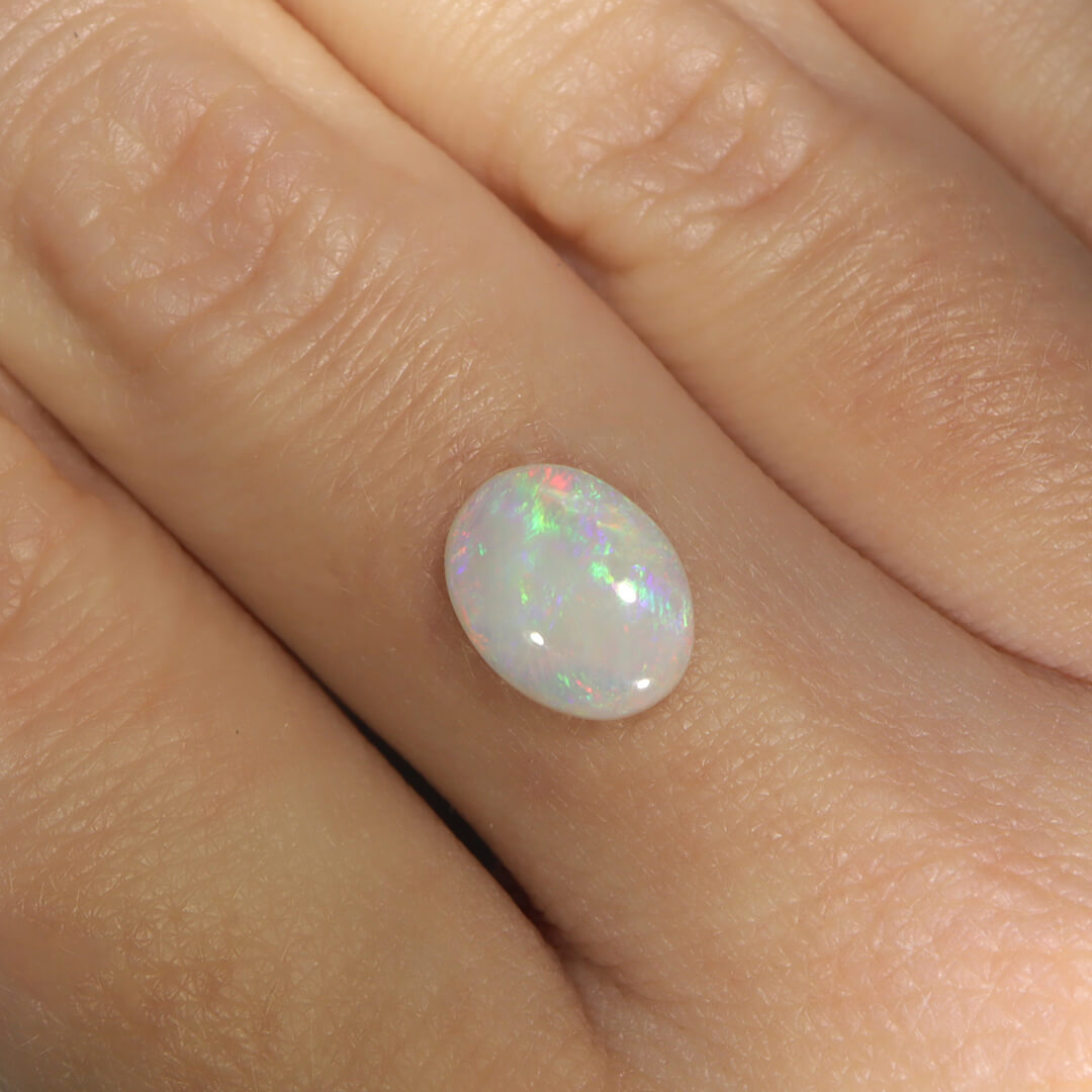 1.50ct Light Opal - 8 x 10 x 3mm