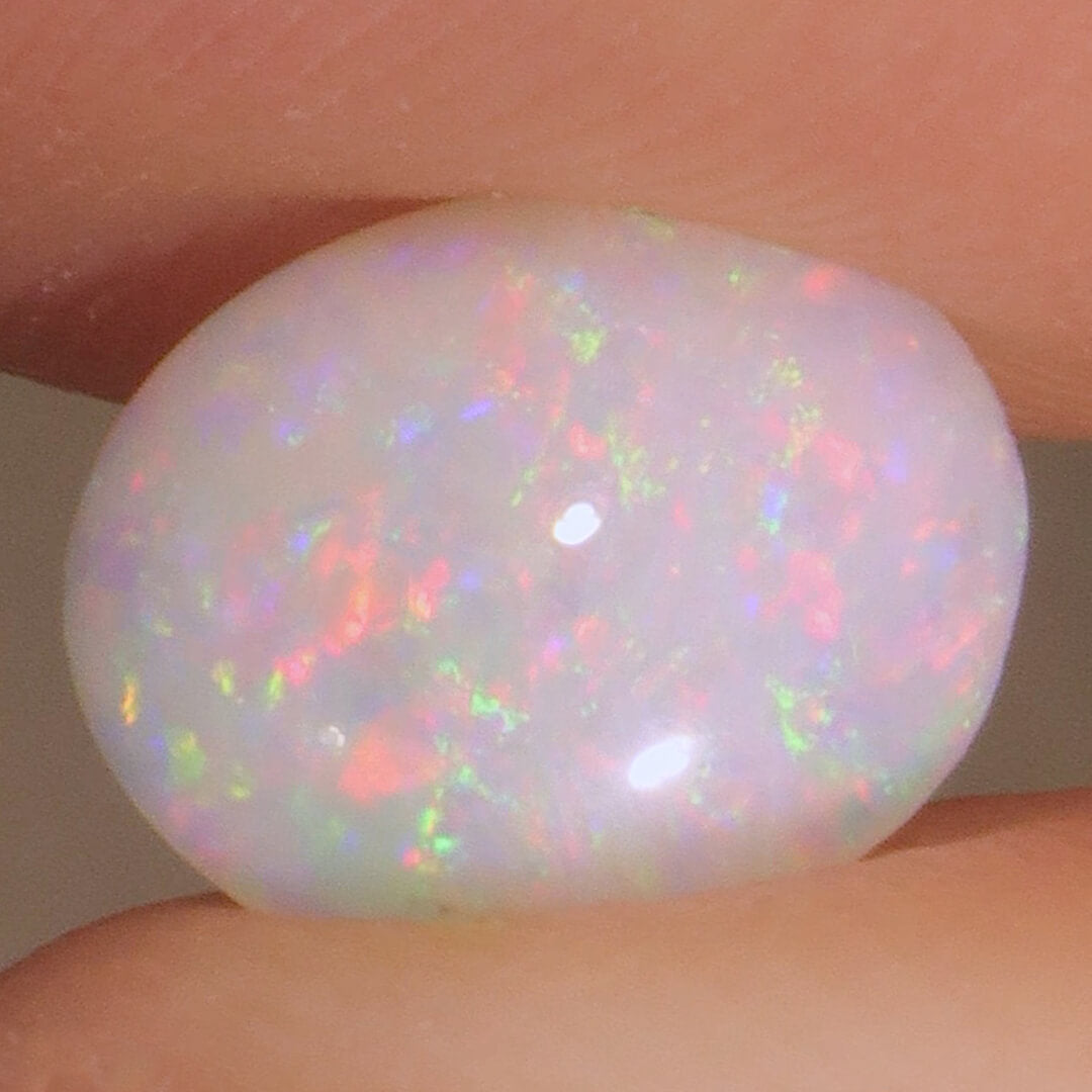 1.45ct Light Opal - 8 x 9.5 x 3mm