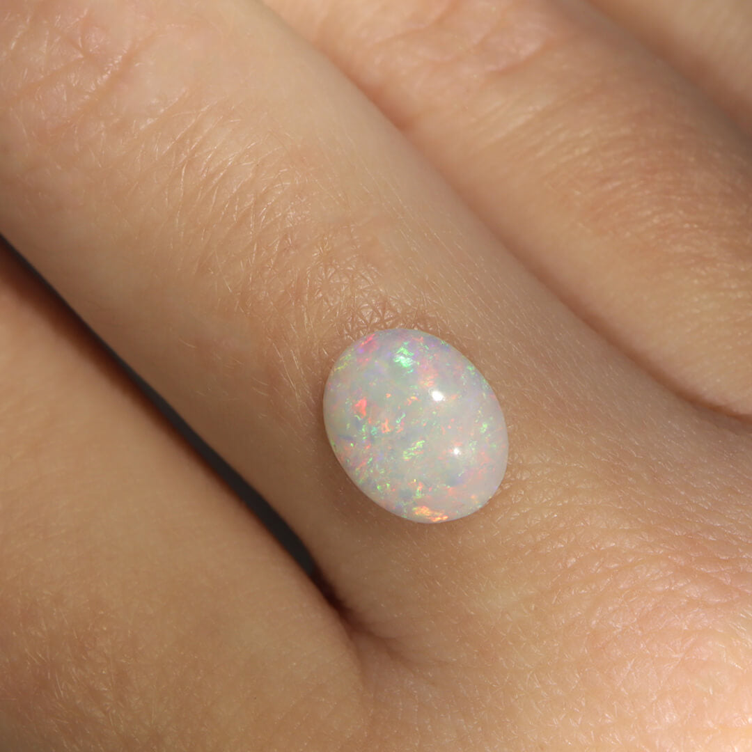 1.45ct Light Opal - 8 x 9.5 x 3mm