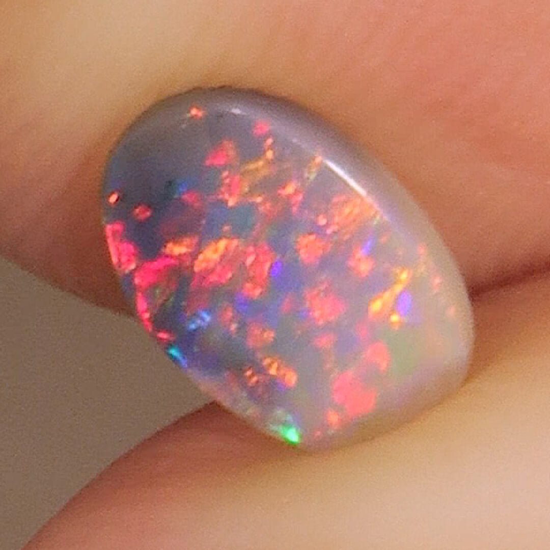 0.30ct Black Opal - 4.5 x 6.5 x 1.5mm