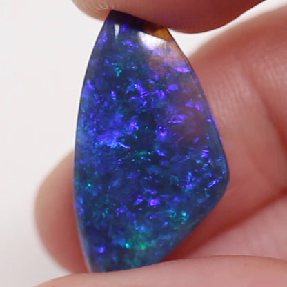 8.89ct Large Black Opal - 14 x 26.5 x 4.5mm