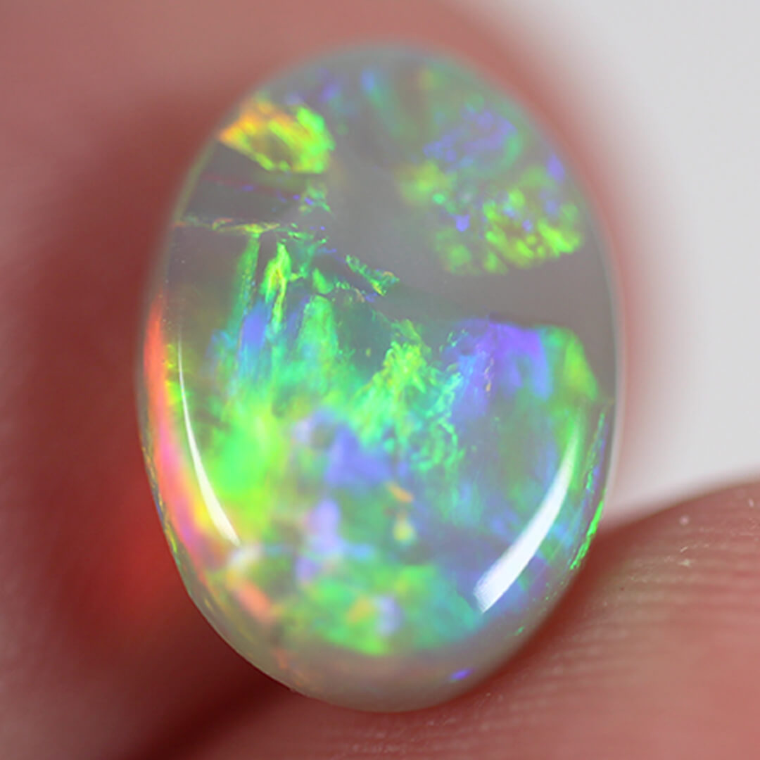 2.76ct Dark Opal - 8.5 x 12.5 x 3.7mm